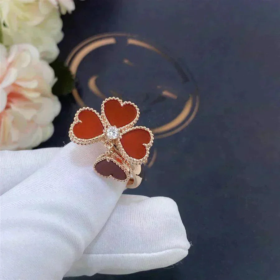 [Mystic]SWEET CLOVER CARNELIAN RING